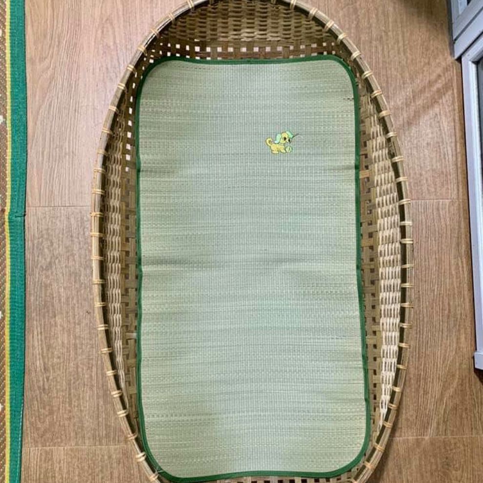 COMBO NÔI TRE SIZE 90X60 + CHIẾU LÓT LỚN CHO BÉ TỪ 0-12 THÁNG ( TẶNG VÒNG DÂU)