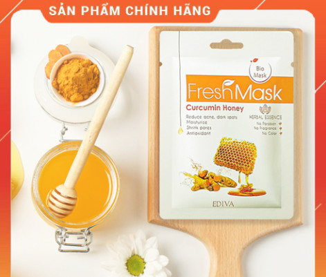 Mặt nạ sinh học fresh mask - tinh chất nghệ mật ong
