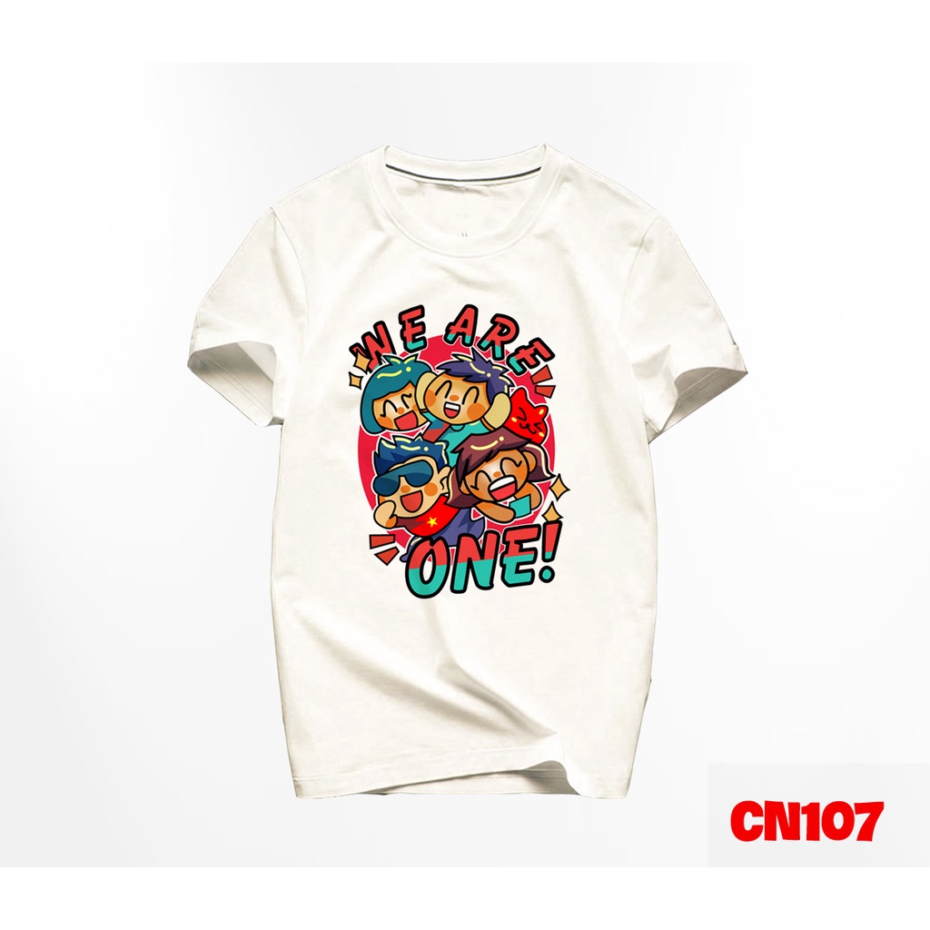 Đồng phục du lịch nhóm in we are one --