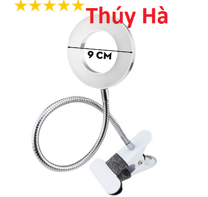 [HCM]Đèn led mini kẹp bàn nối mi_đèn led kẹp bàn làm nail_đèn led kẹp bàn phun săm