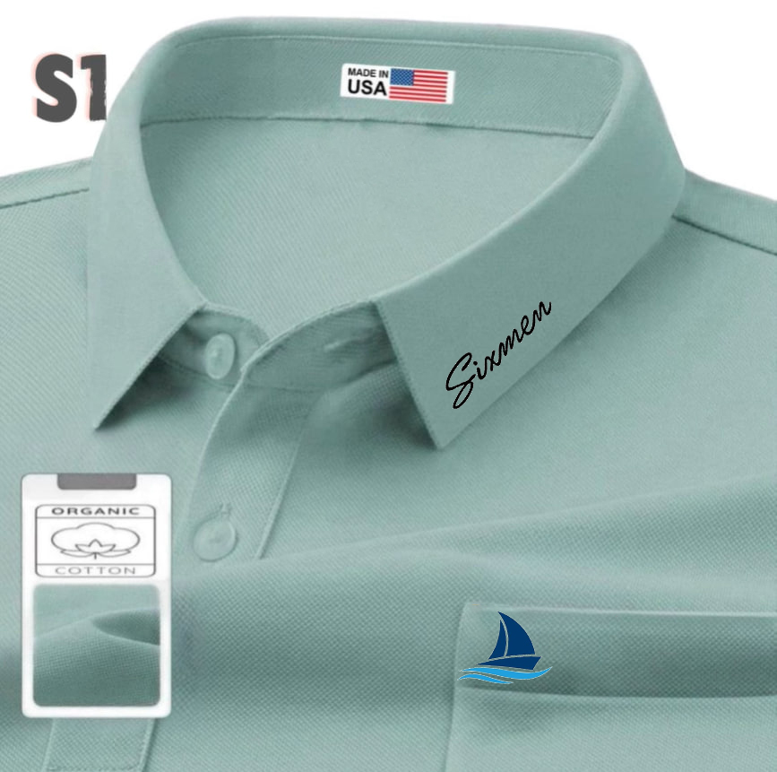 Áo Thun Polo THUYỀN SIXMEN Ngắn Tay Dòng Cao Cấp Vải Cá Sấu Sang Trọng, Lịch Lãm 2025 - TTN10 - 3