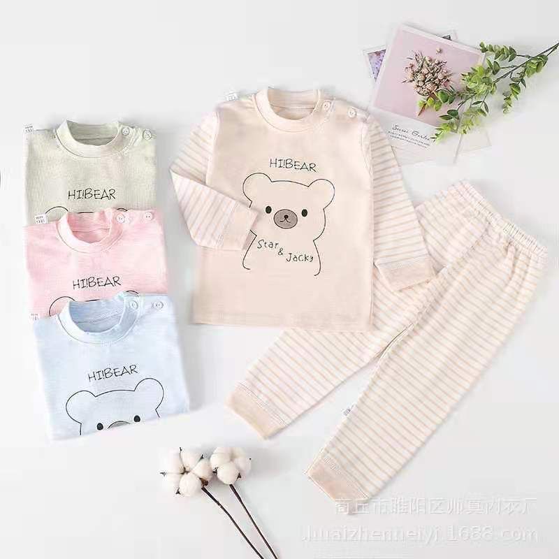 Bộ cotton len quảng châu cho bé trai bé gái, chất đẹp, mềm mịn, thấm hút mồ hôi