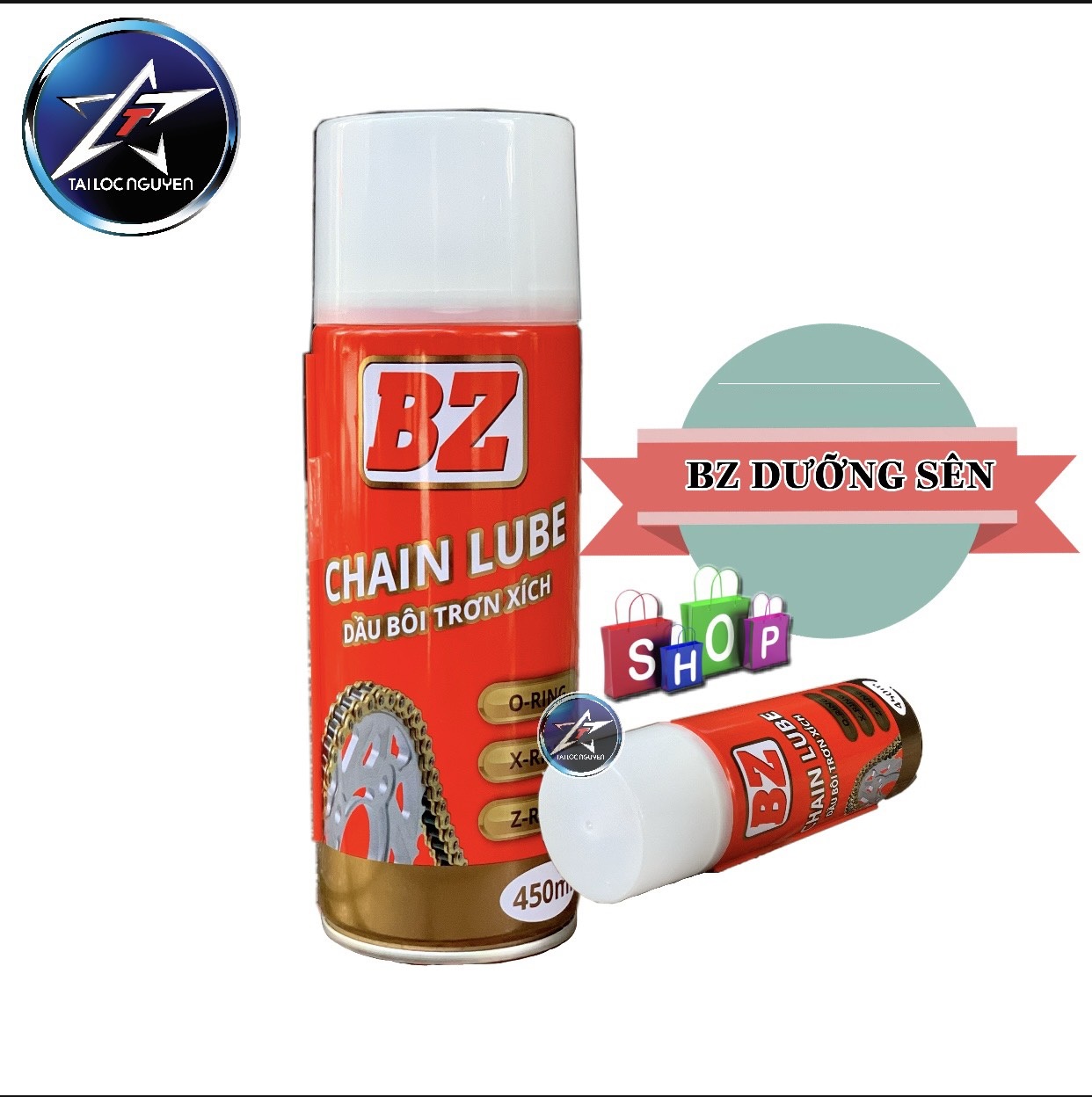 [HCM]BZ CHAIN LUBE - CHAI XỊT DƯỠNG SÊN