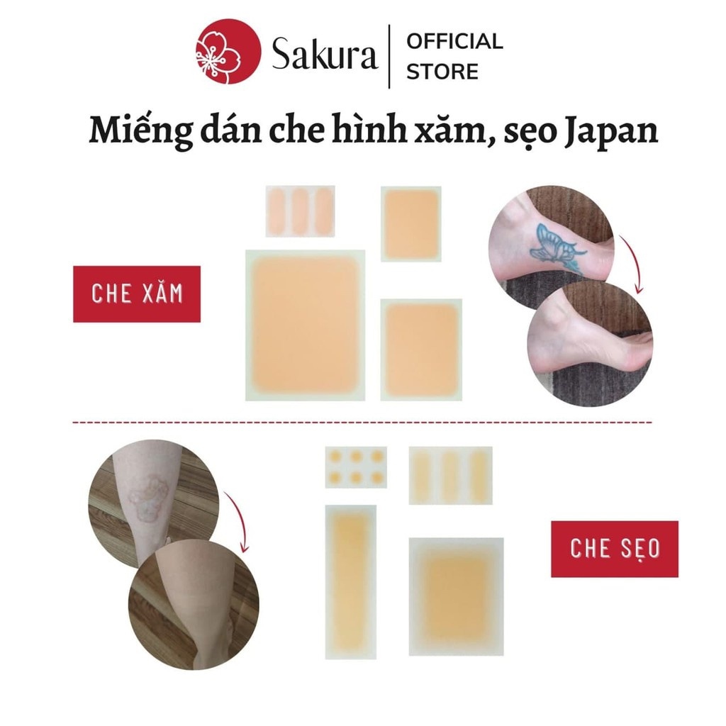 Với miếng dán che hình xăm Sakura 2024, bạn không chỉ trở nên nổi bật và độc đáo mà còn rất tiện lợi trong việc thay đổi phong cách. Không cần lo sợ về sự đau đớn hay chi phí, bạn vẫn có thể thể hiện phong cách của mình một cách dễ dàng.