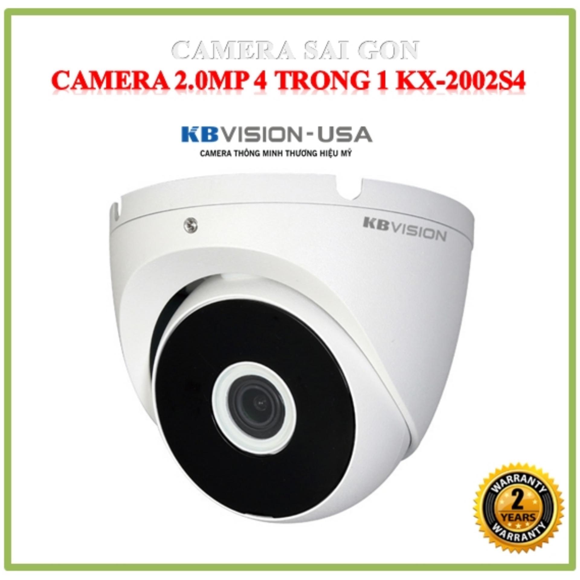 Camera 4 trong 1 kbvision 2.0mp kx-a2012s4