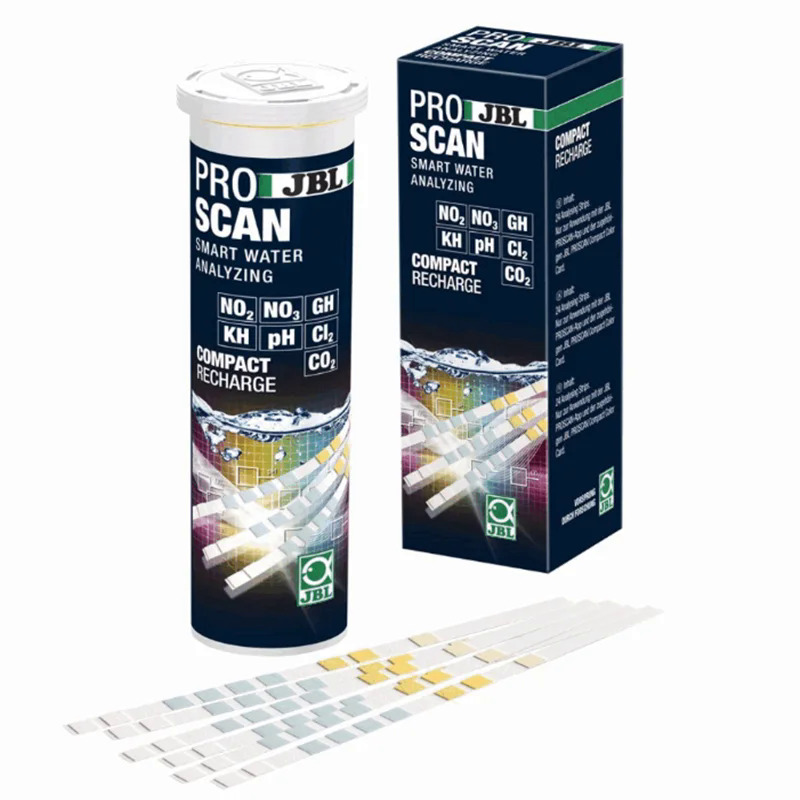 Jbl proscan Aquarium nước thử nghiệm Kit Strips PH GH kh No2 No3 CL2 CO2 giá trị nước ngọt chất lượng giấy đo Fish Tank plant6888