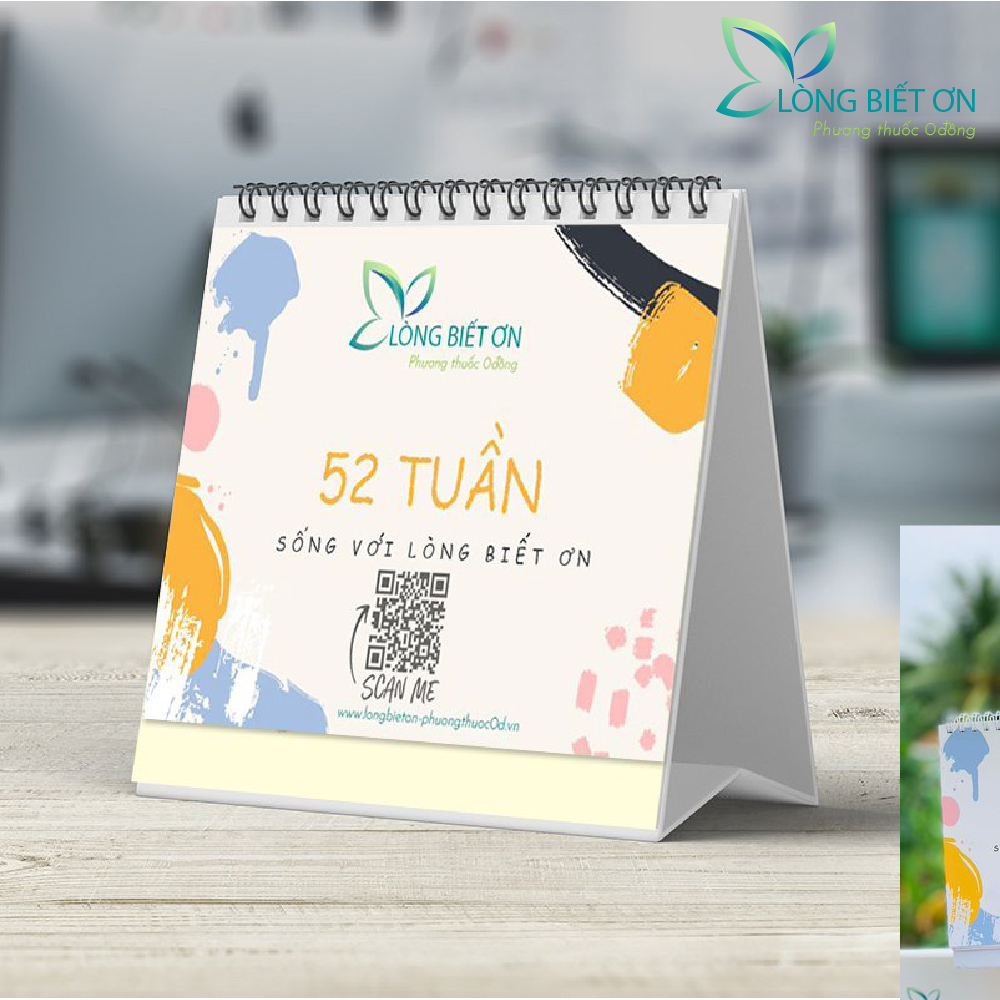 Combo 10 lịch để bàn 2022-lịch audio 52 tuần sống với lòng biết ơn-lịch tết 2022-quà tết tặng bạn bè người thân đồng nghiệp