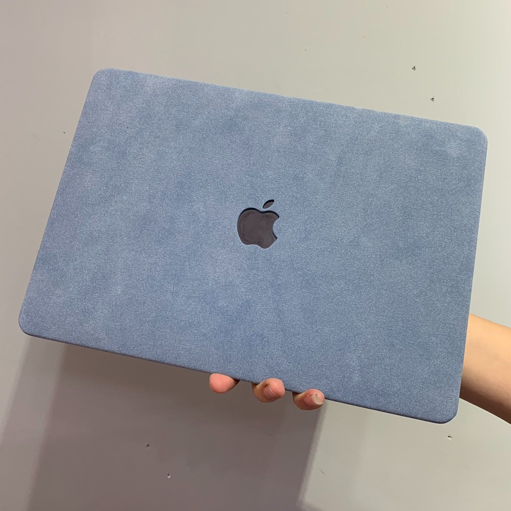 Case macbook, Ốp Macbook màu xanh mỏng nhẹ, ôm khít máy chống trầy xước, va đập cho máy