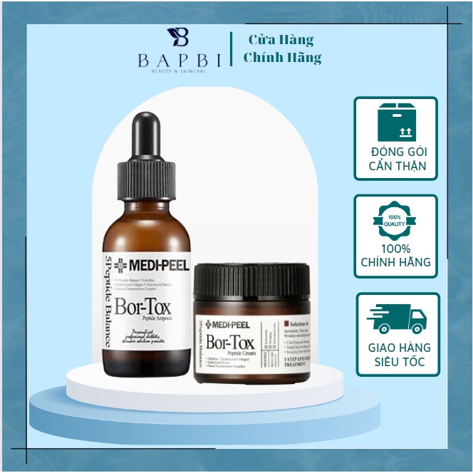 Serum và kem dưỡng medi-peel bor-tox da căng bóng chống lão hoá