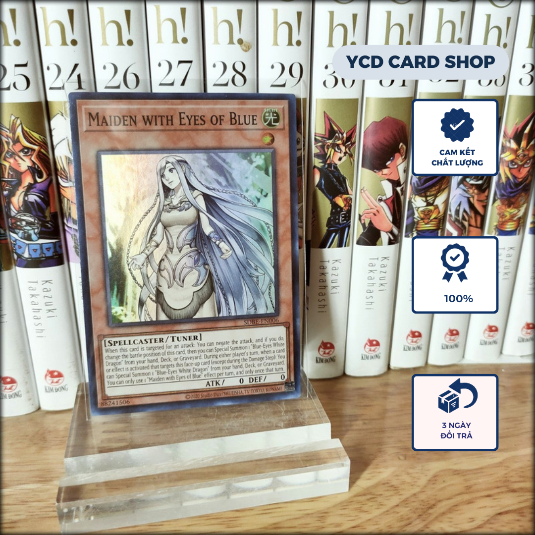 [YCD Shop] Thẻ bài Yugioh chính hãng  Maiden With Eyes Of Blue - Super Rare