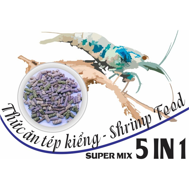 Thức Ăn Tép Cảnh | Cám Tép Nhật Bản [gói 40gram] | BEE GROW | BENIBACHI | WASABI SNOW FOOD | SHRIMP STICK FOOD