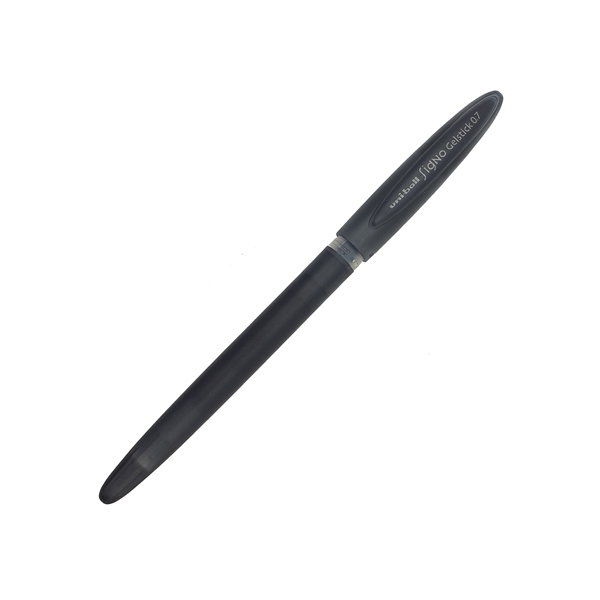 Bút bi bấm signo gel 0.7mm uni um-170 - đen