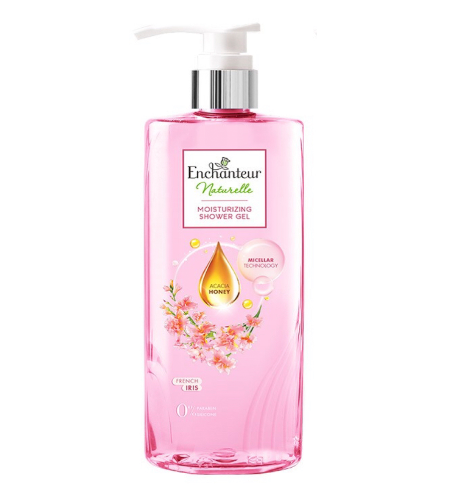 Sữa tắm dưỡng da hương Hoa Iris Enchanteur Naturelle chai 510g
