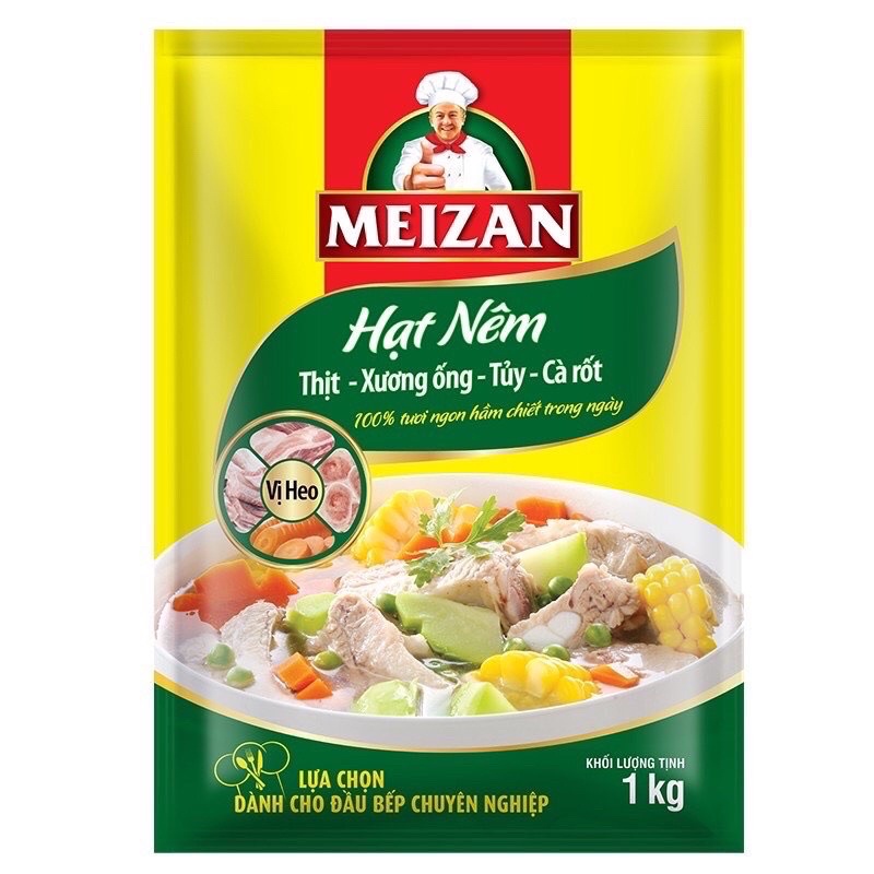 Hạt nêm meizan vị heo gói 1kg