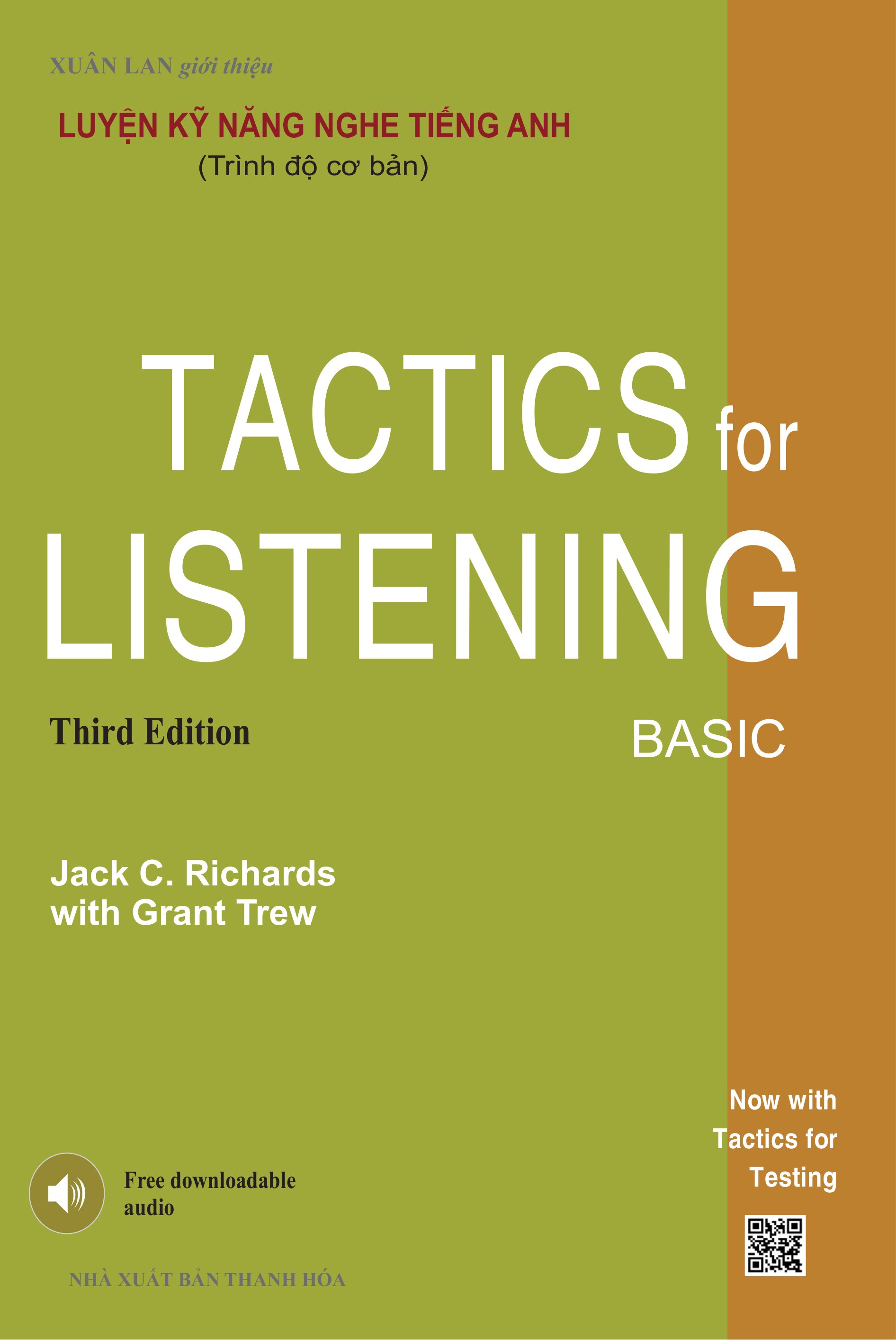 [HCM]Sách - Luyện kỹ năng nghe tiếng Anh (Tactics for Listening - Basic [Third Edition]