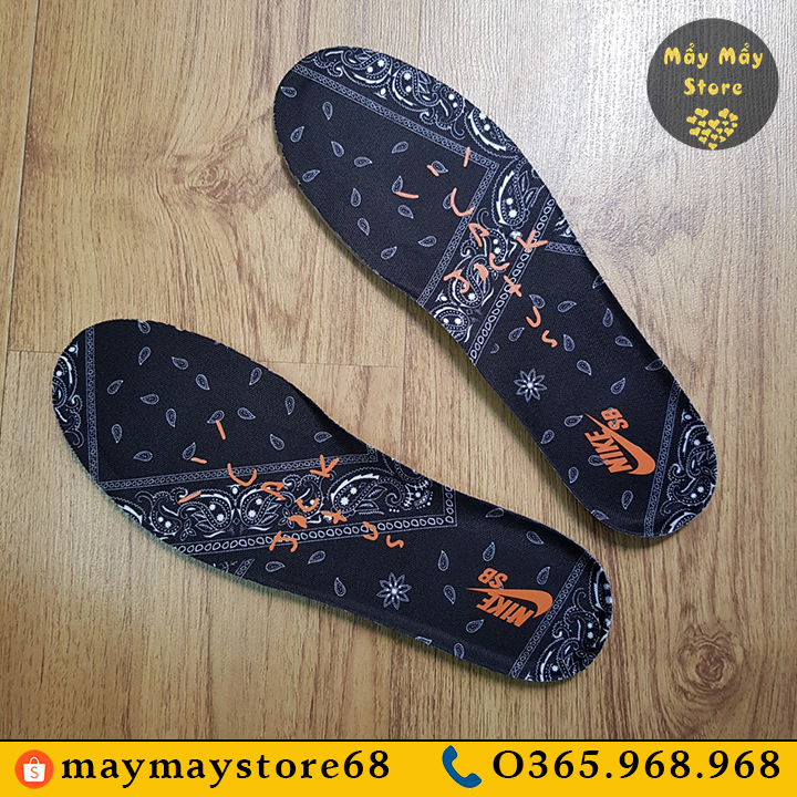 Lót giày nike xịn màu đen