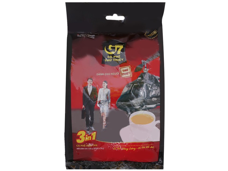Cà phê sữa g7 3 in 1 20x16 320g
