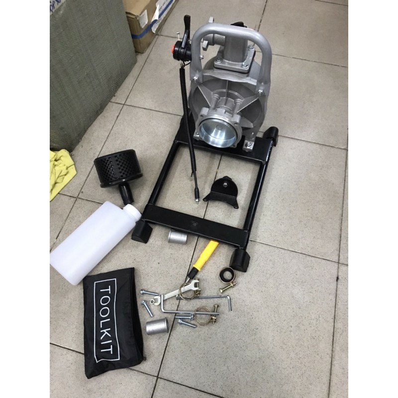 [HCM]Bộ sên bơm nước gắn động cơ máy cắt cỏ chuông lớn 330/430/411/gx35