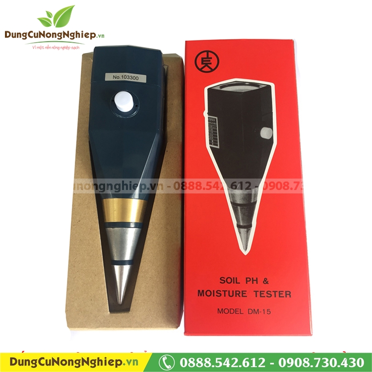 Máy đo độ pH độ ẩm của đất 2 trong 1 Takemura DM15 Nhật