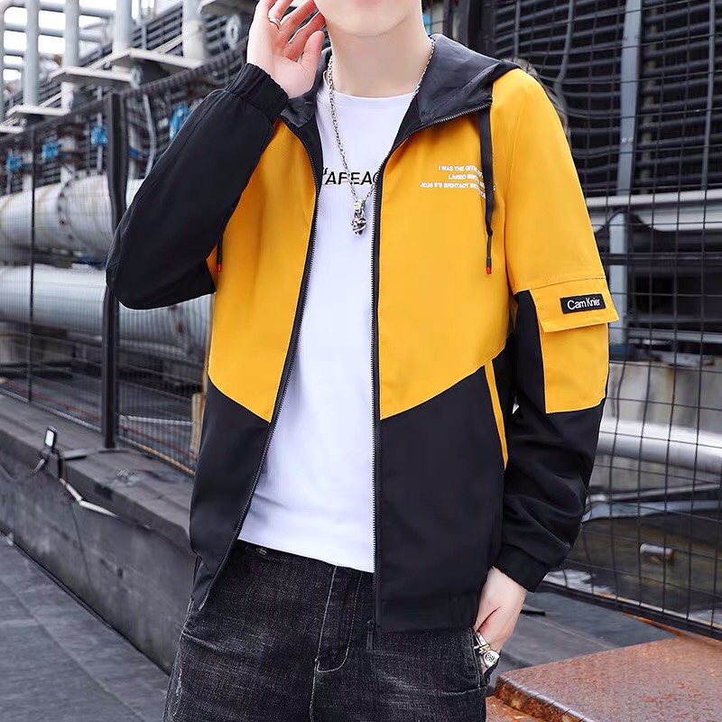 ÁO KHOÁC DÙ NAM 2 LỚP PHỐI 2 TÔNG MÀU SANG TRỌNG PHONG CÁCH TUỔI TRẺ