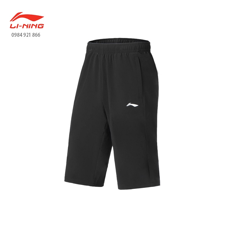 Quần short dài nam lining akqs011 chính hãng