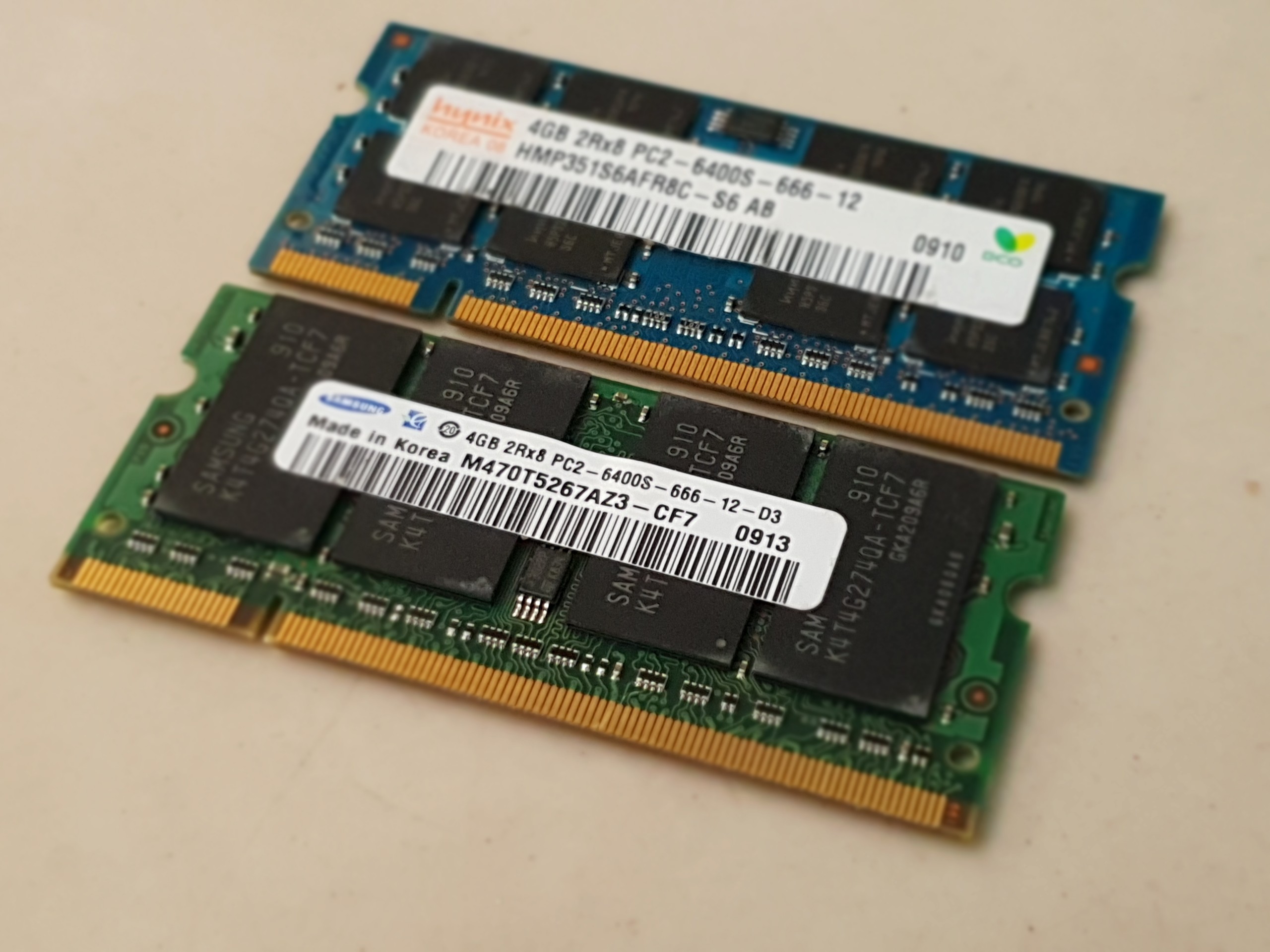 Ram laptop samsung /hynix/sk/micron 4gb ddr3 bus 1333 phù hợp cho nhiều loại laptop