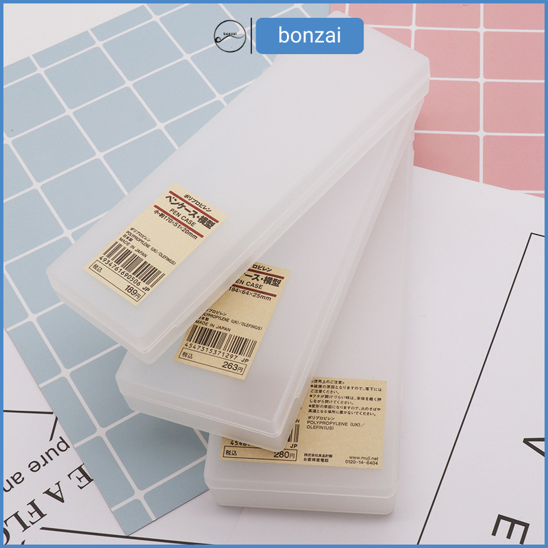 Hộp bút Muji 3 lựa chọn