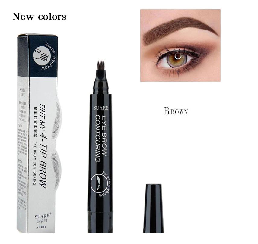 [HCM]Bút Kẻ Lông Mày Phẩy Sợi Điêu Khắc Không Lem Trôi