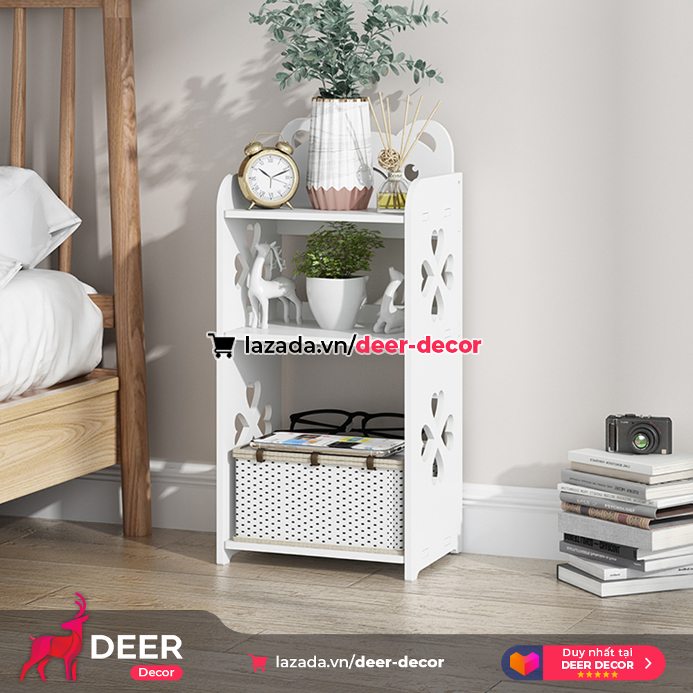 Kệ Để Sách Cho Bé - Kệ Đầu Giường Kitty - DEER DECOR