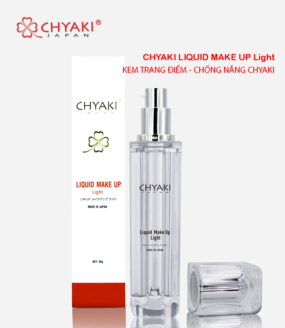 KEM TRANG ĐIỂM CHỐNG NẮNG CHYAKI NHẬT BẢN