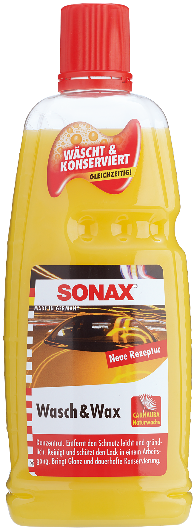 Nước rửa ô tô Sonax Wash & Wax,Nước rửa xe bằng tay có wax bóng 313341