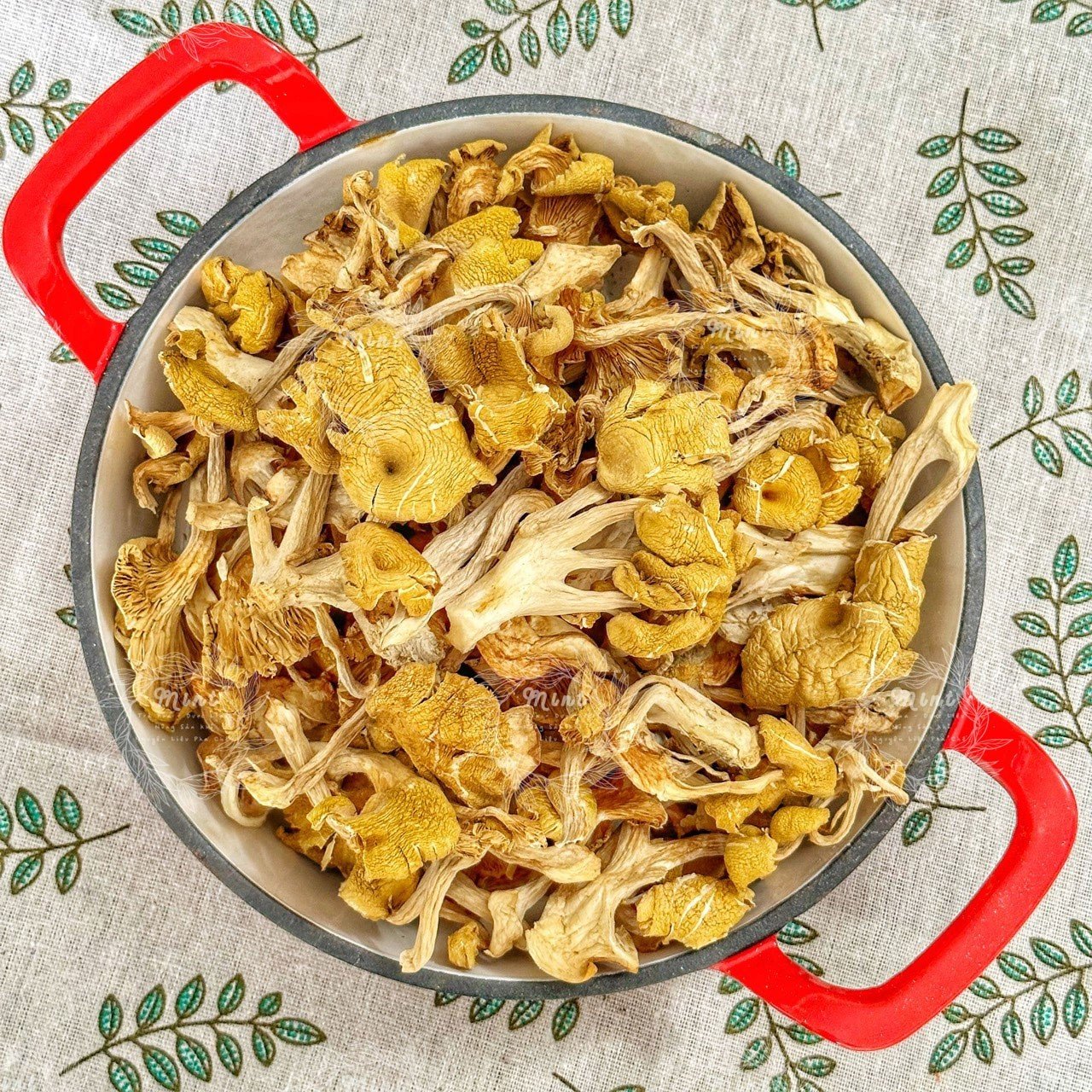 Nấm mỡ gà sấy khô - túi 100gr