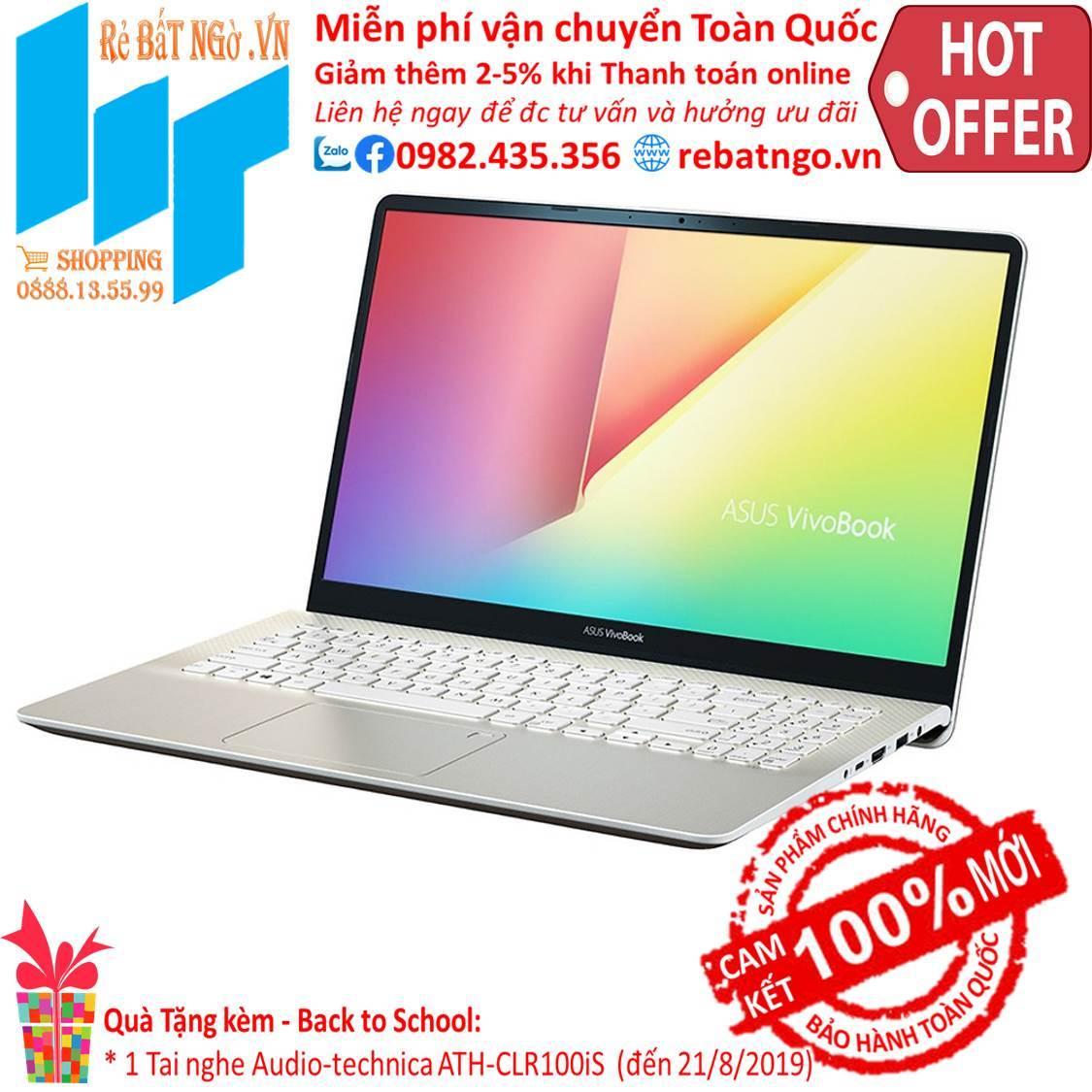 Laptop asus vivobook s15 s530fa-bq066t 15.6 inch fhd-i5-8265u-4gb-1tb hdd-uhd 620-win10-1.8 kg