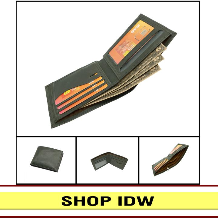 Bóp ví nam ngang da bò thật cao cấp idw v1071
