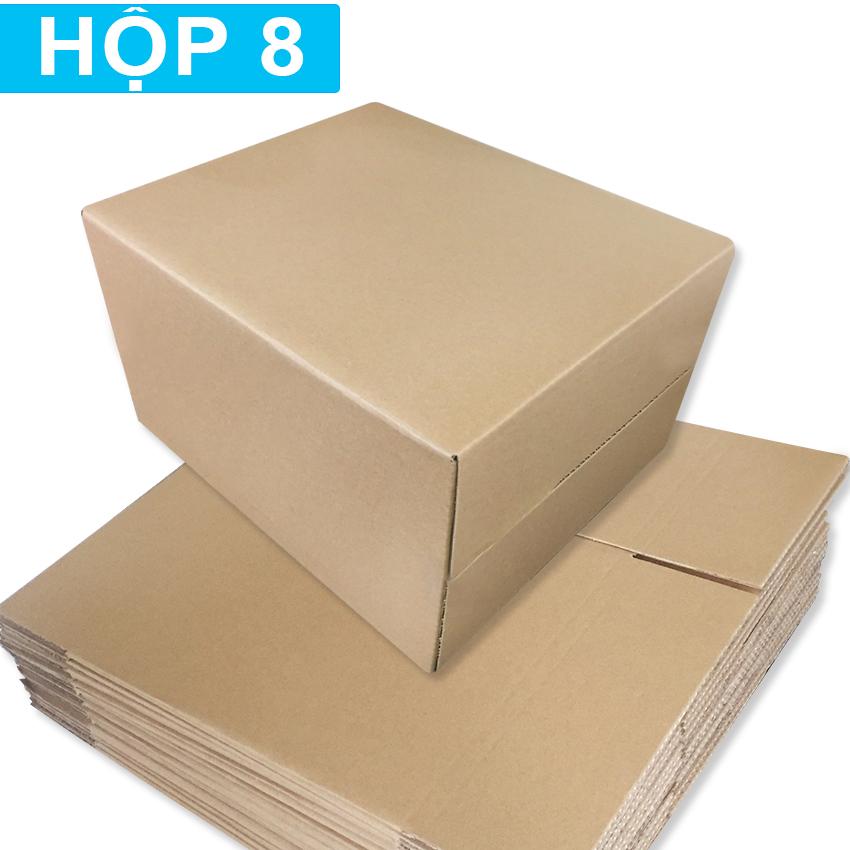 Bộ 10 hộp giấy carton size 8 vàng 10