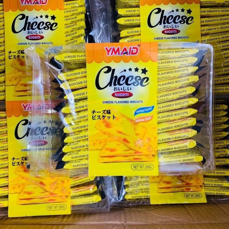 Bánh quy kem ymaid vị phô mai gói 288g