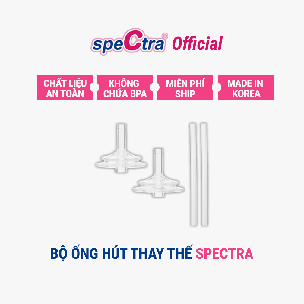 Bộ ống hút thay thế cho bình sữa Spectra