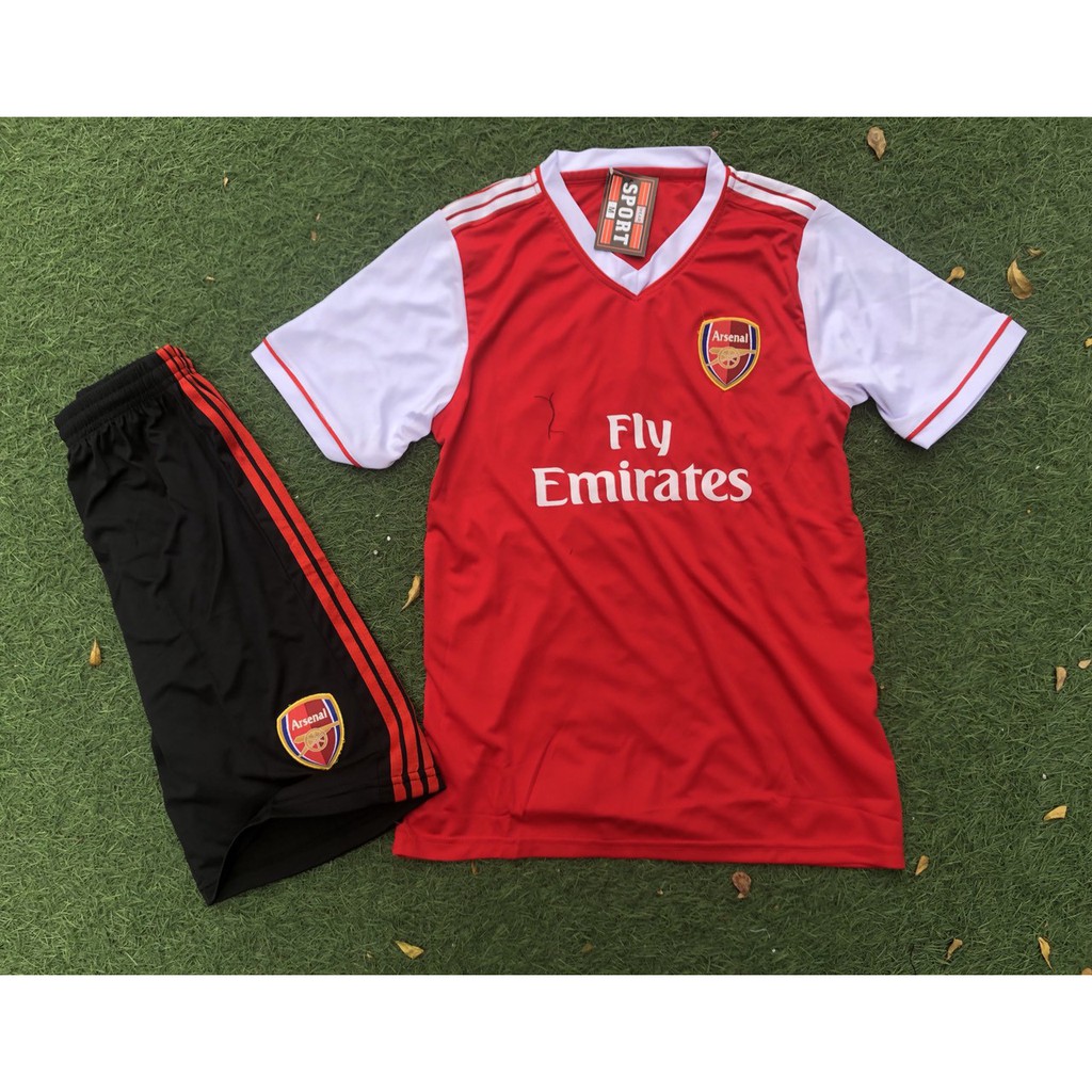 Bộ Quần Áo Bóng Đá CLB Arsenal CỰC ĐỘC Đẹp  2020 In tên Và Số Áo Theo Yêu Cầu