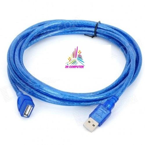 Dây cáp nối dài usb Dây usb nối dài 1m5 - Xanh