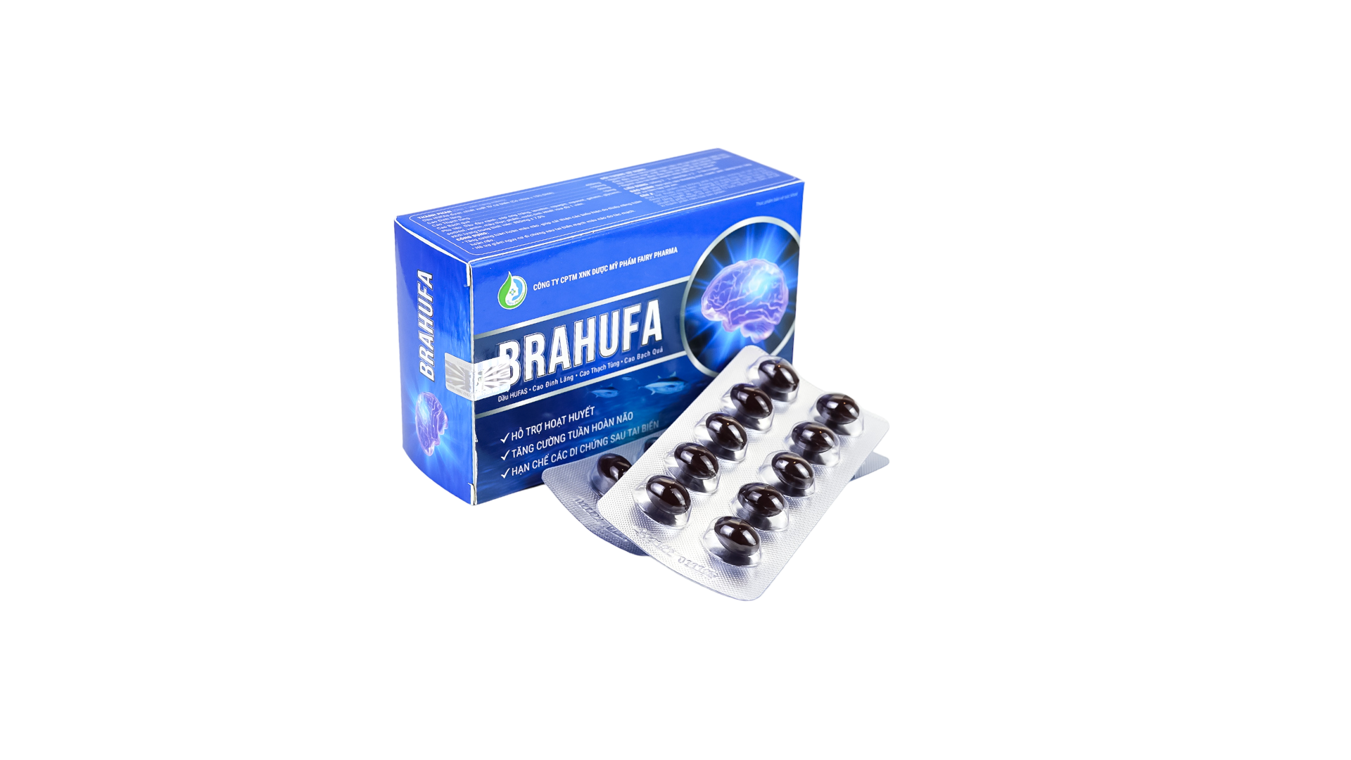 BRAHUFA - Viên uống hoạt huyết dưỡng não