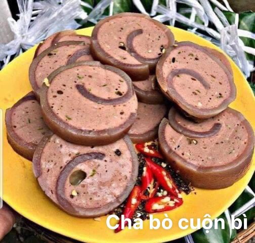 Chả bò cuộn bì 1 ký