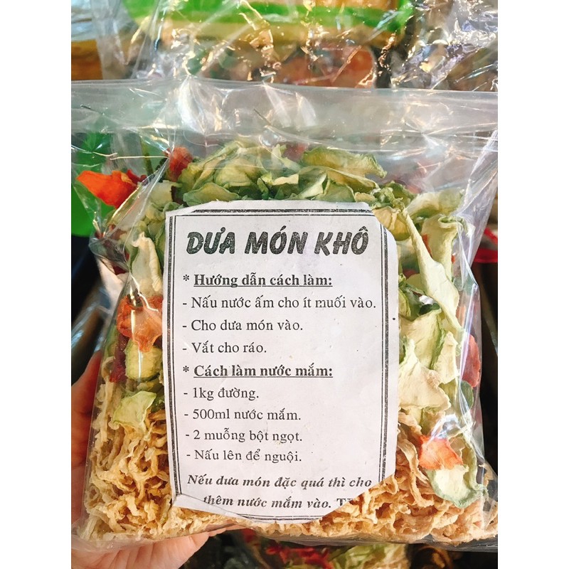 [HCM]dưa món khô