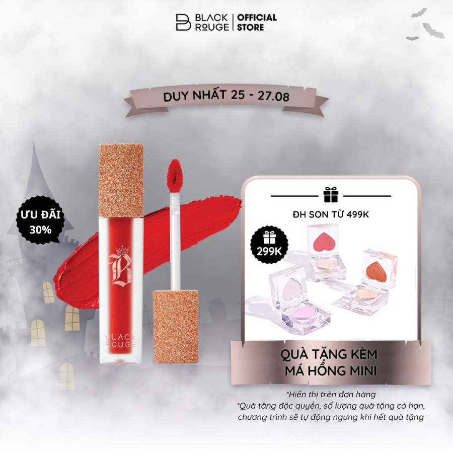 Son Kem Black Rouge Air Fit Velvet Tint Ver 8 36.7g