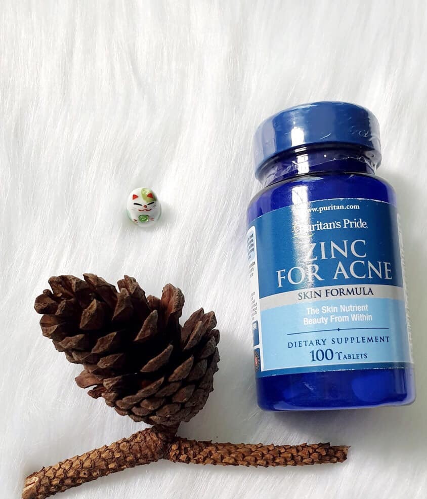 Puritan's Pride Zinc for Acne 100 viên