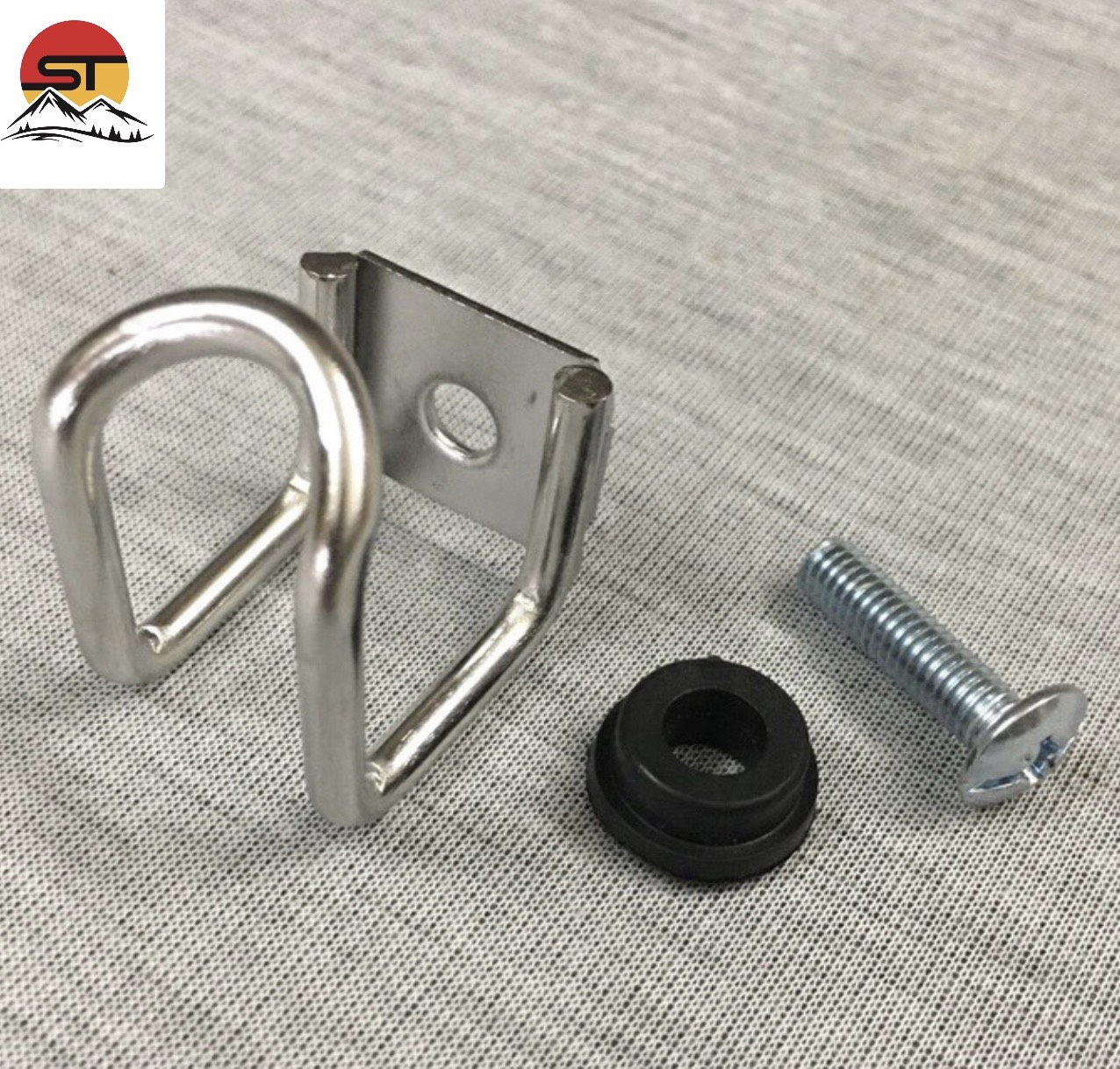 Móc treo đồ inox thời trang cho xe máy