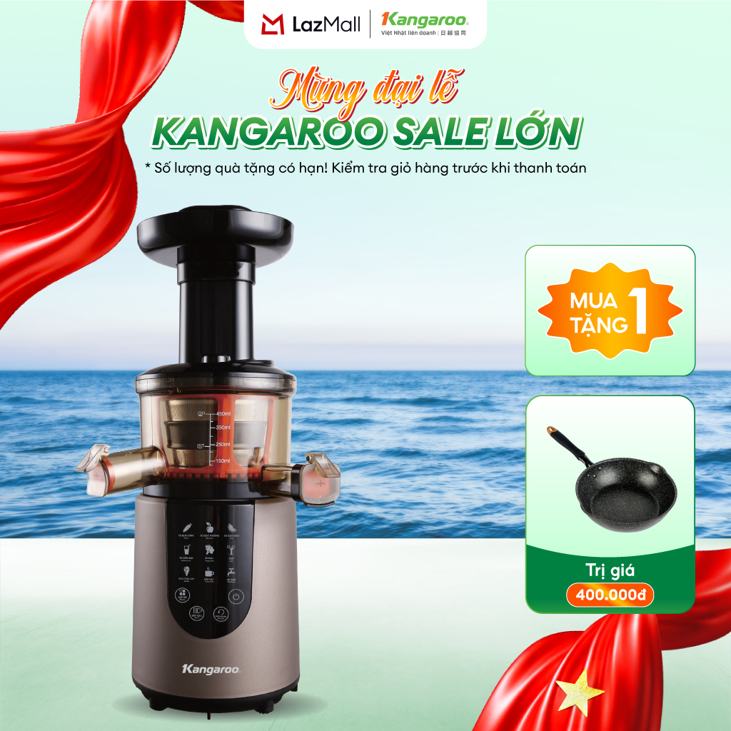 [Xả kho] Máy ép chậm Kangaroo KG180SJD - Hàng chính hãng - BH 1 năm