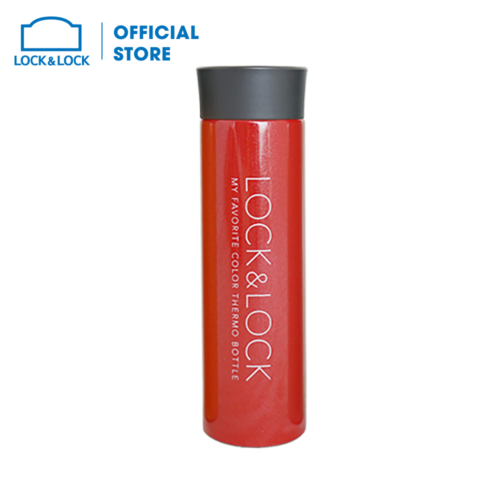 Lhc4017r - bình giữ nhiệt lock&lock colorful tumbler basic color 400ml màu đỏ