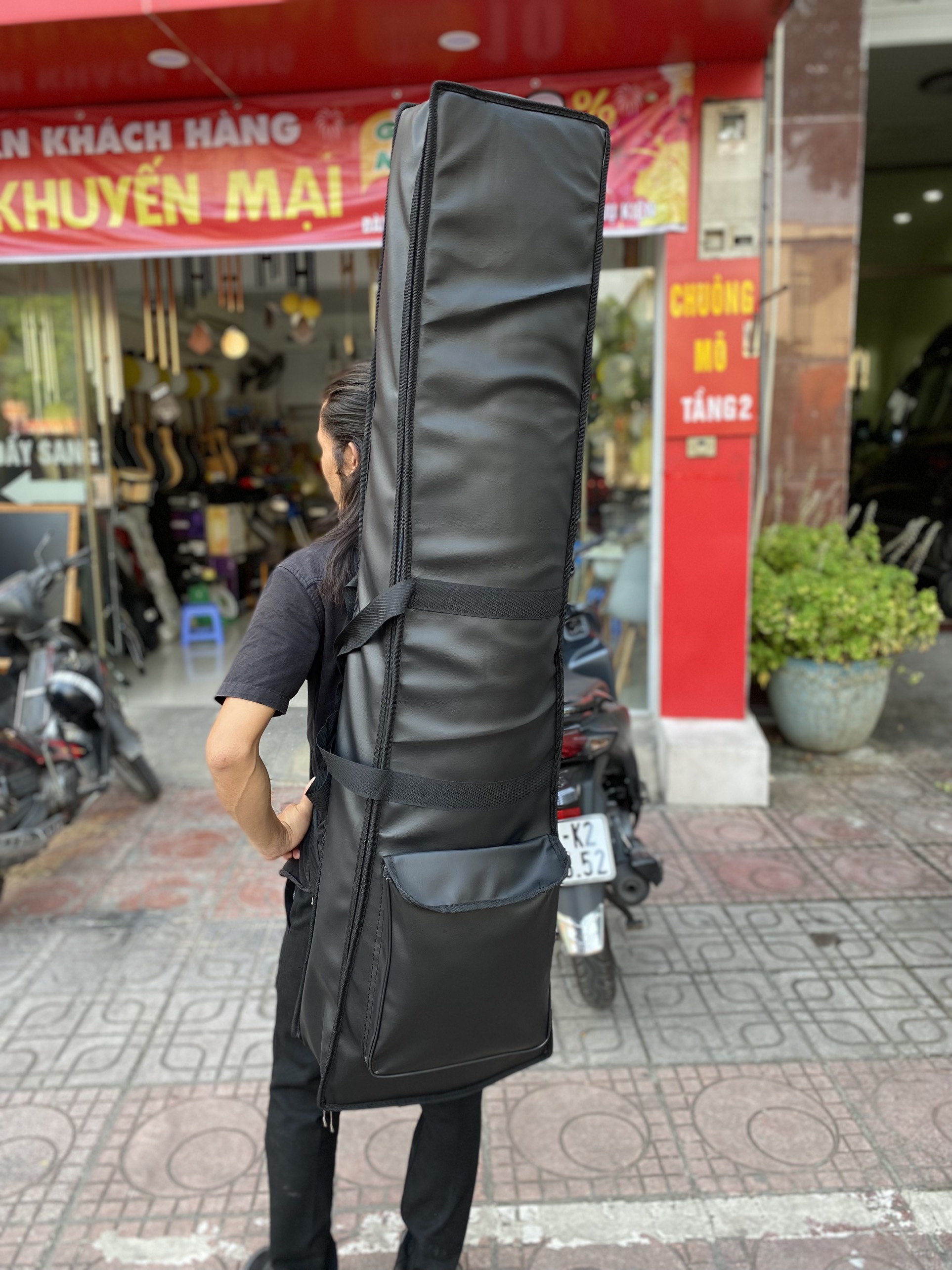 Bao da đàn tranh 3 lớp 17 dây