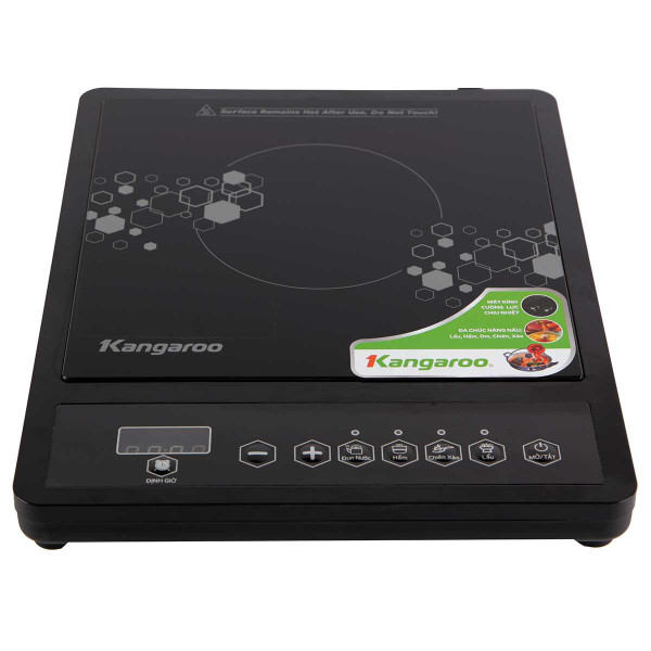 Bếp từ KANGAROO KG15IC1, cs 1800W, mặt kính đen
