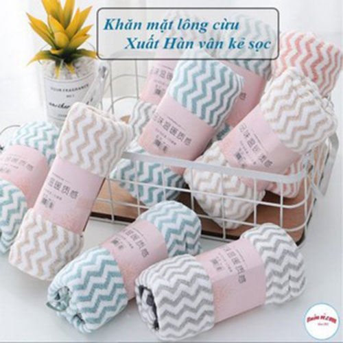 Khăn mặt sợi cừu siêu mềm mịn